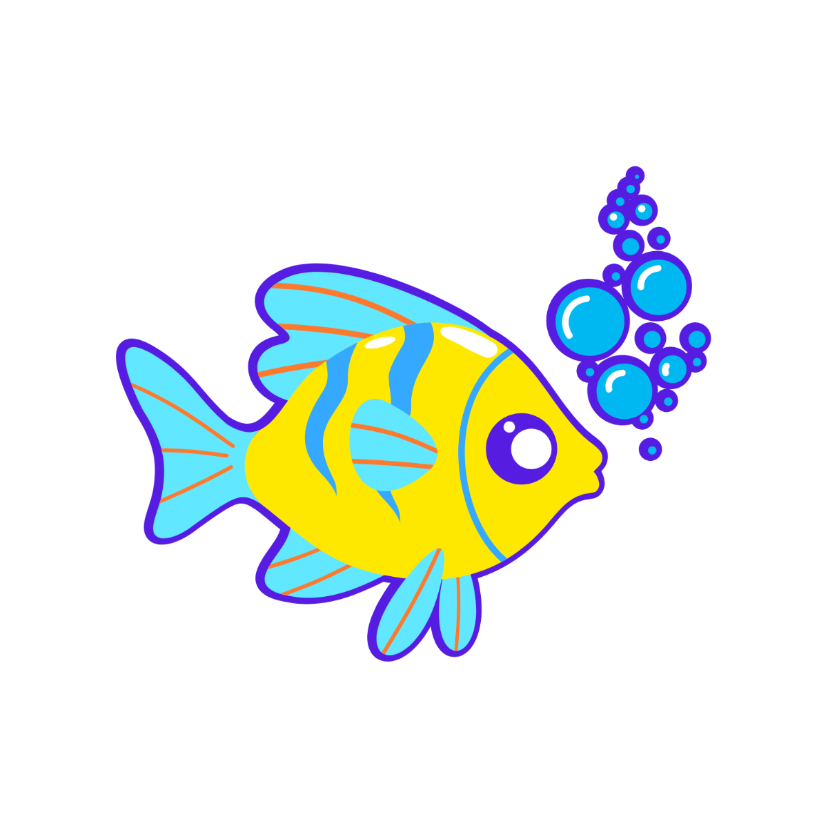 Free Animated Fish Clipart Template - Edit Online & Download