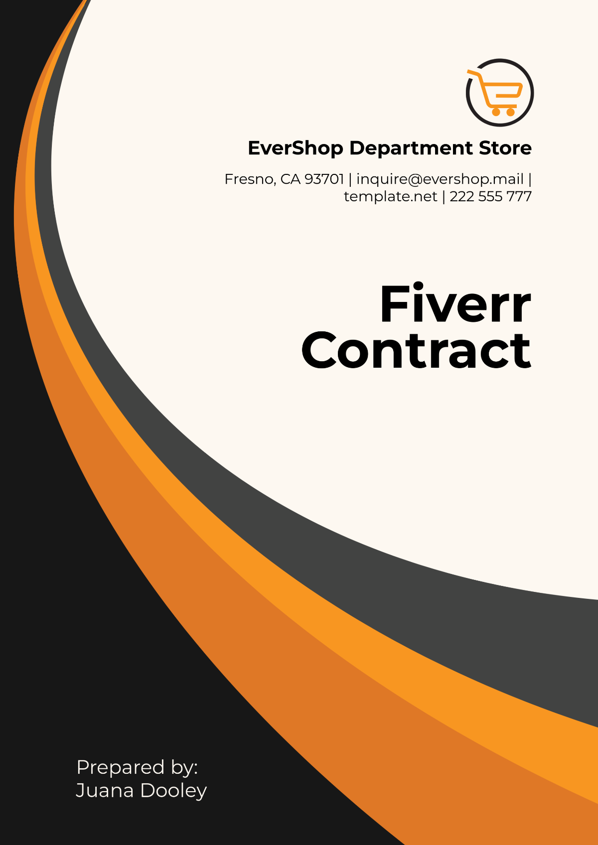 Professional Fiverr Contract Template - Edit Online & Download