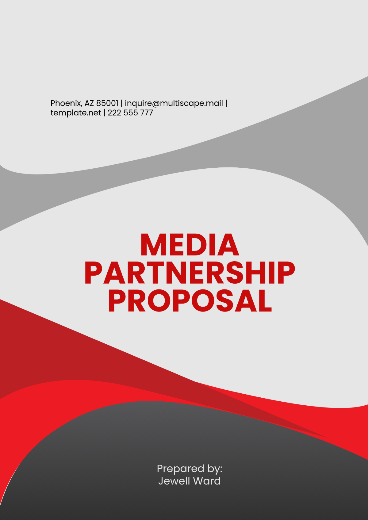 Media Partnership Proposal Template - Edit Online & Download