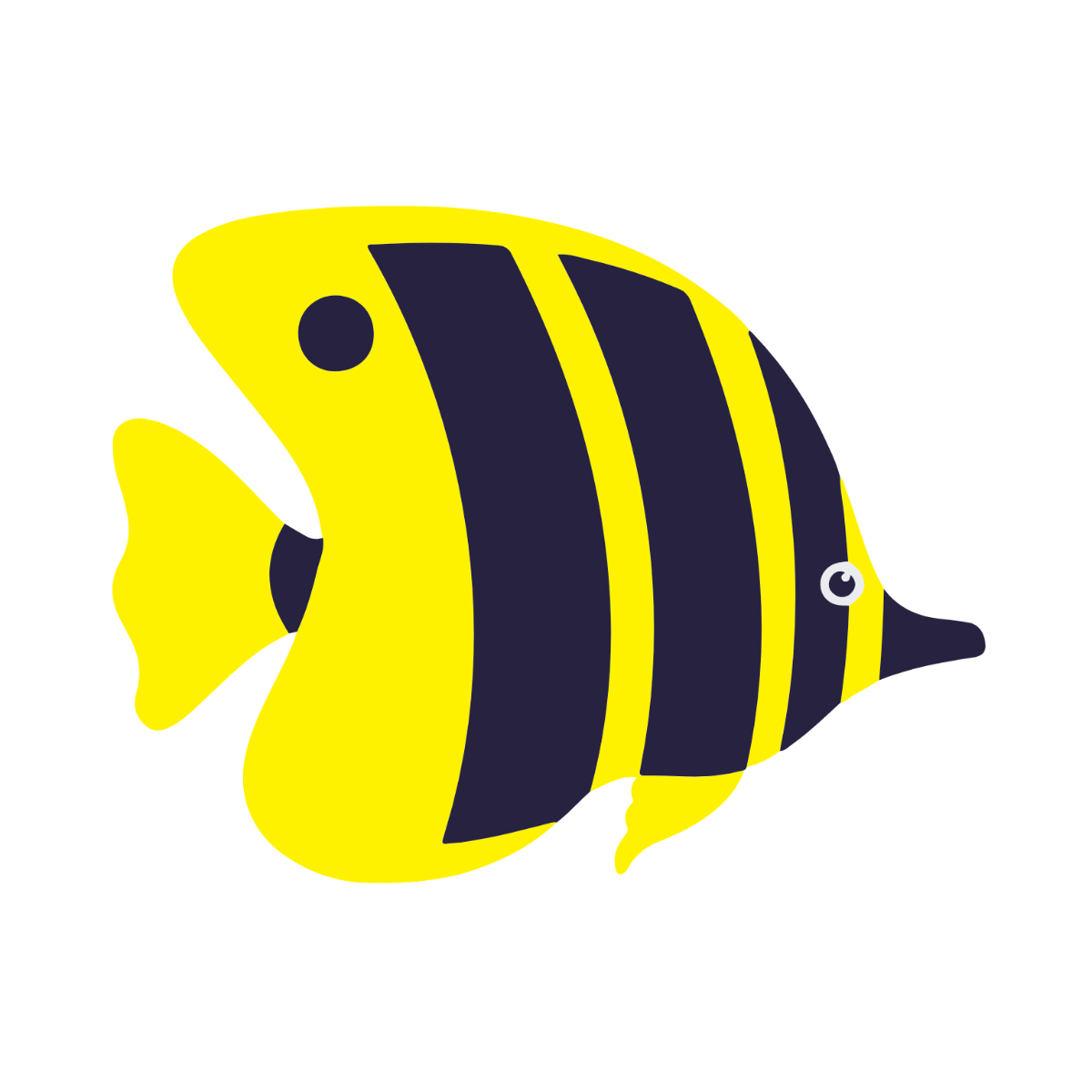 Free Sea Fish Clipart Template