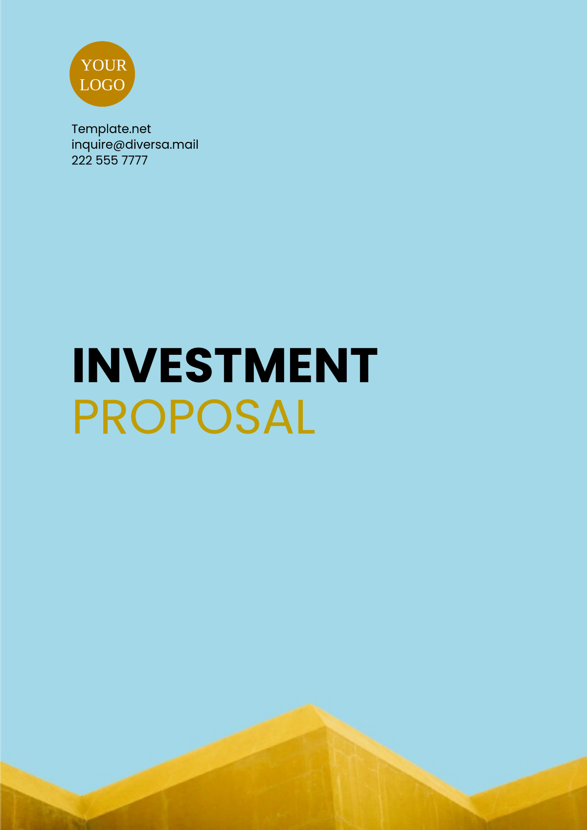 Investment Proposal Format Template - Edit Online & Download