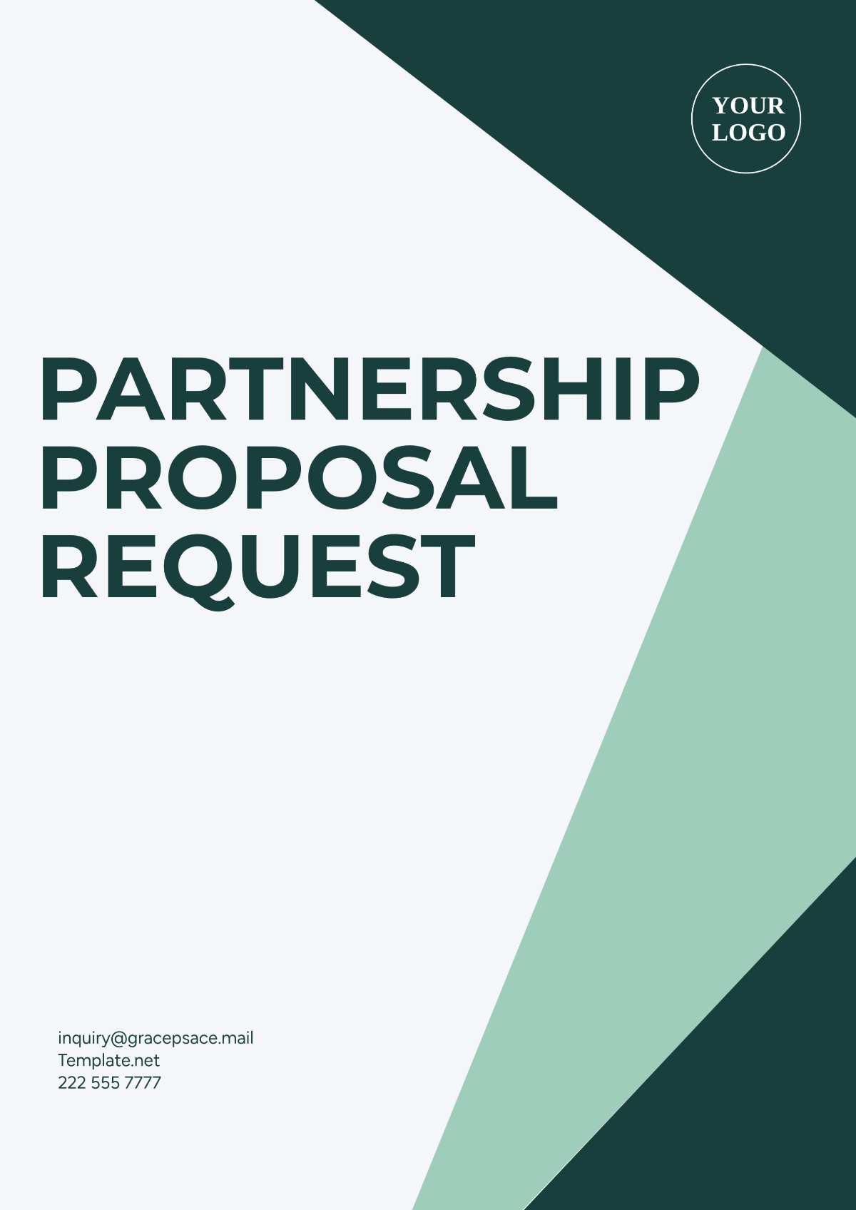 Partnership Proposal Request Template - Edit Online & Download