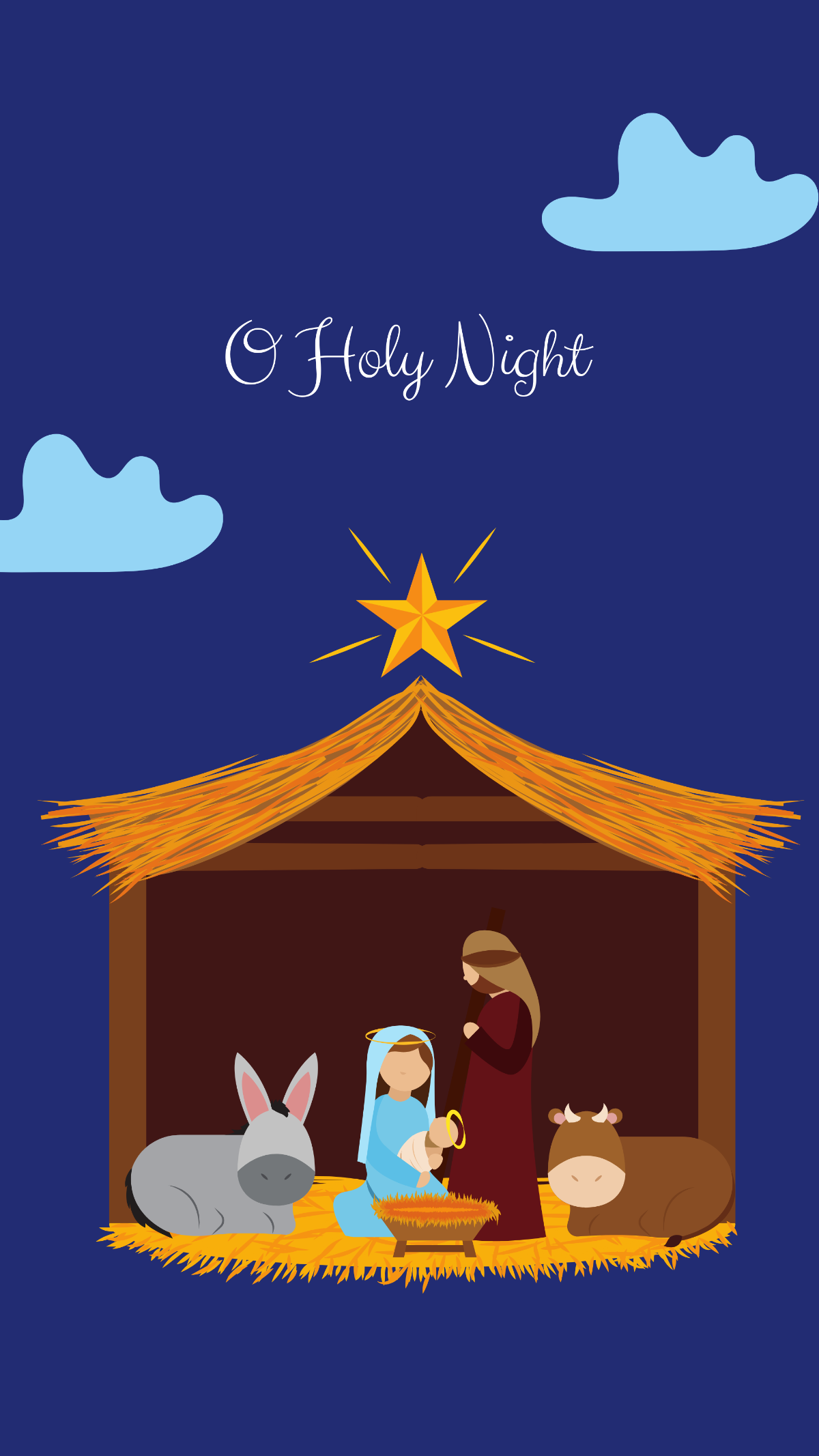 Christmas Nativity Wallpaper