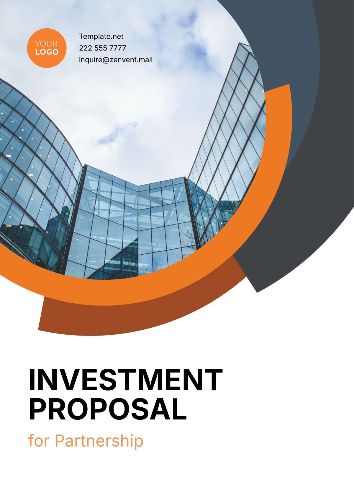 Investment Proposal for Partnership Template - Edit Online & Download