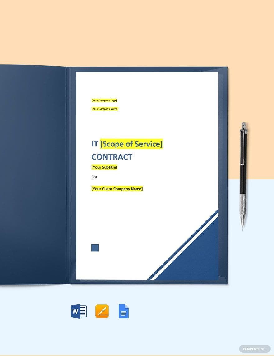 Technology Consulting Contract Template