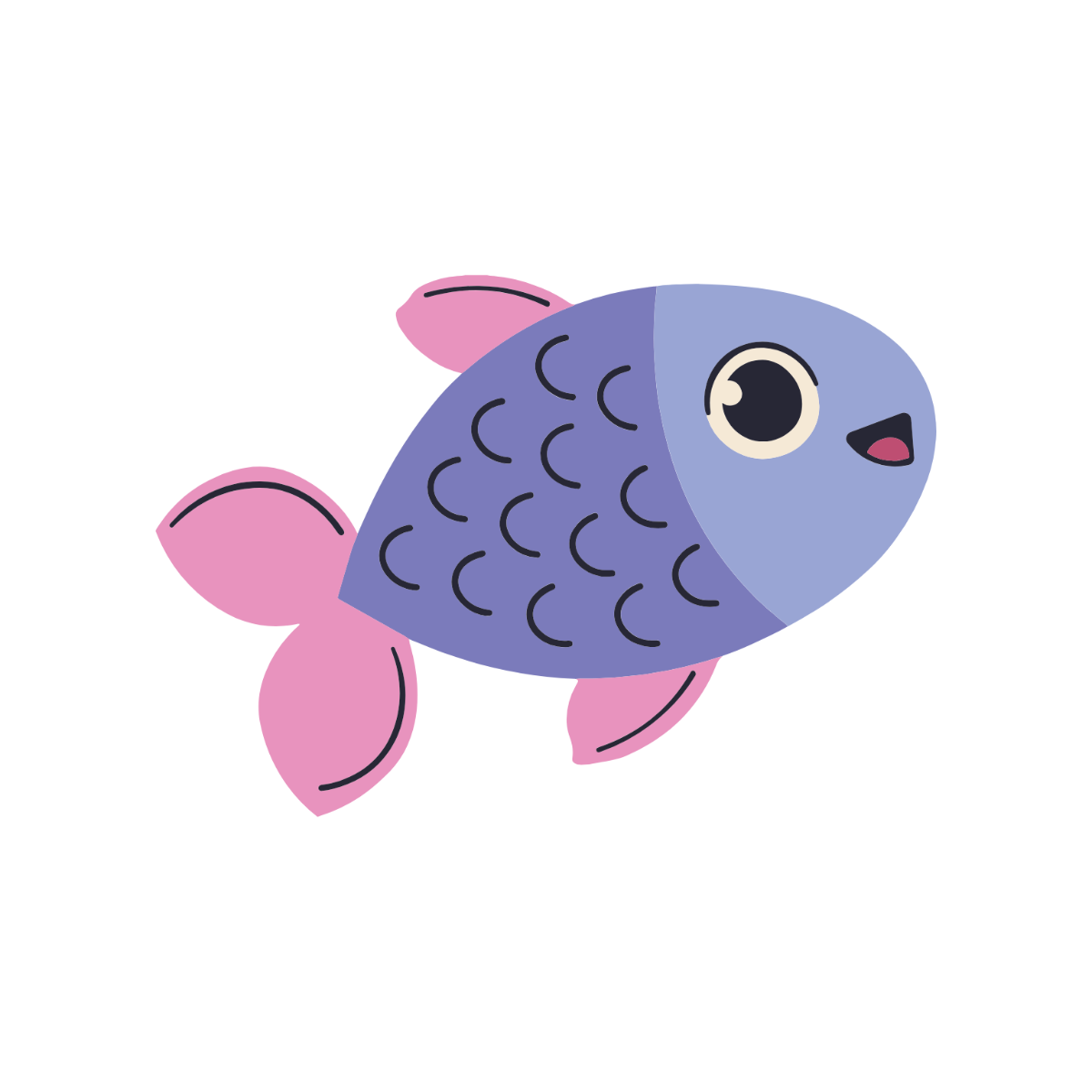 Cute Fish Clipart