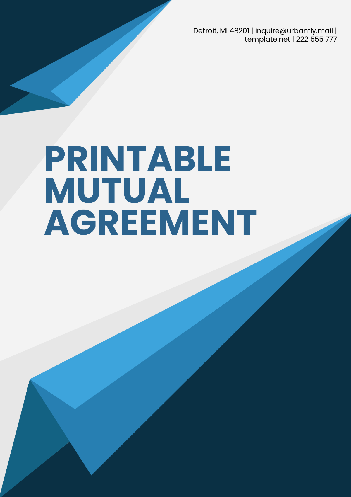 Printable Mutual Agreement Template - Edit Online & Download