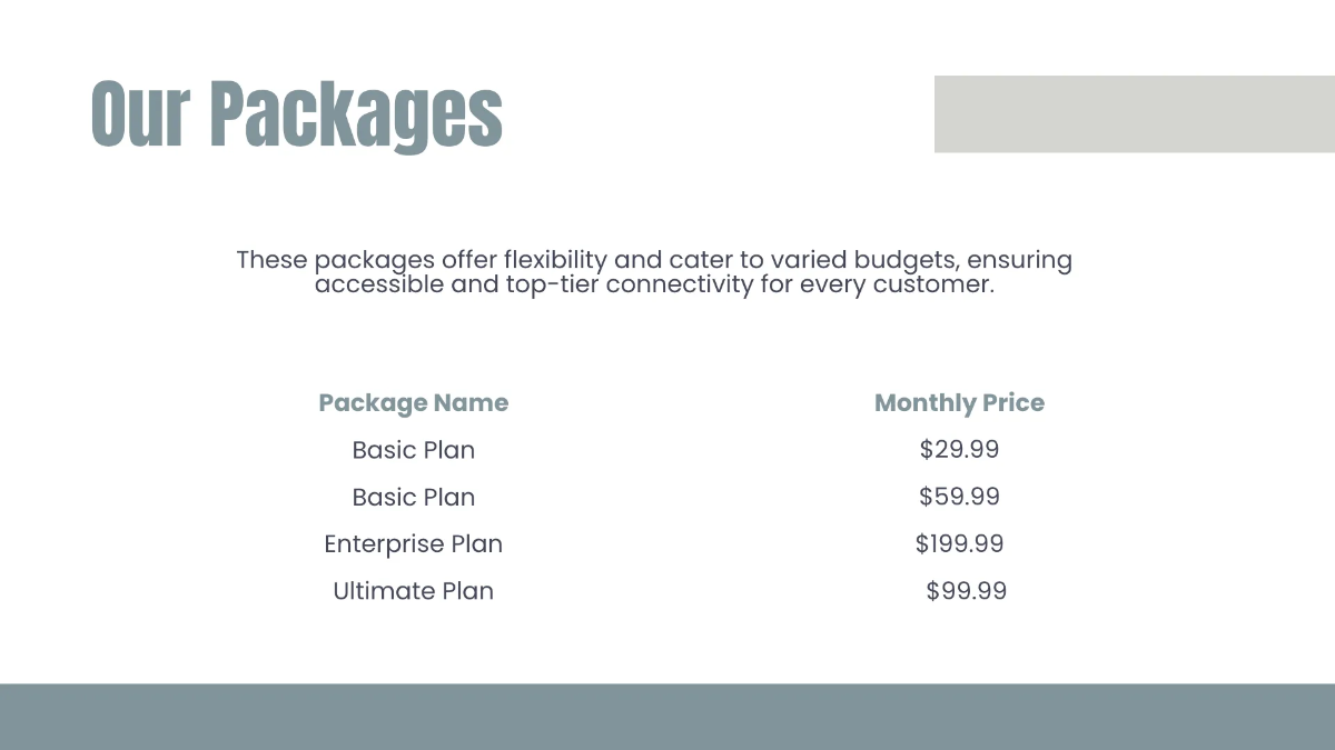 Free Telecommunication Presentation Template to Edit Online