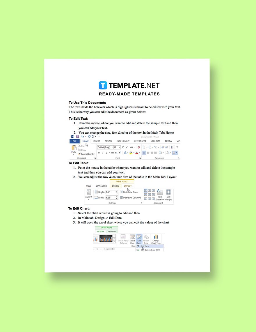 Simple Software Notice Template