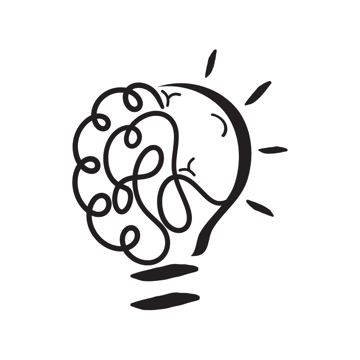 Transparent Brain Clipart