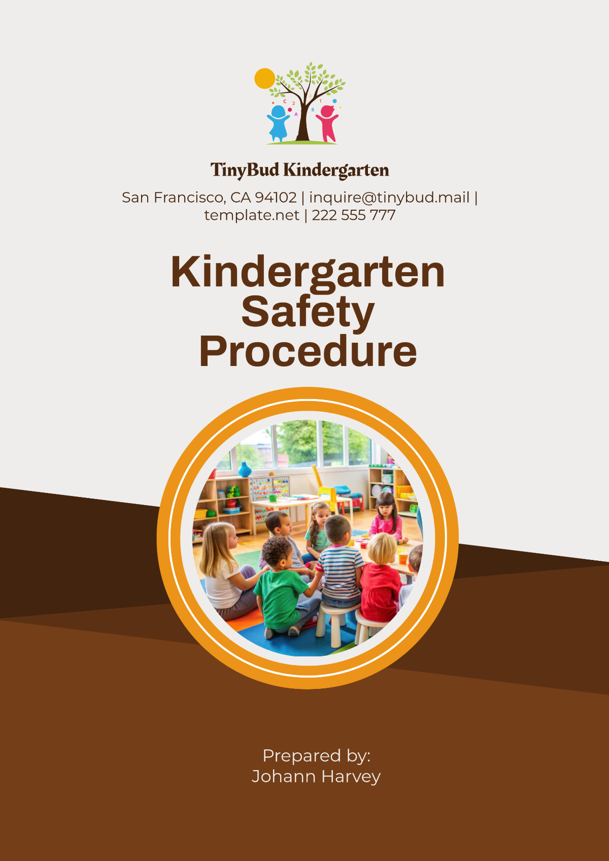 Kindergarten Safety Procedure Template - Edit Online & Download