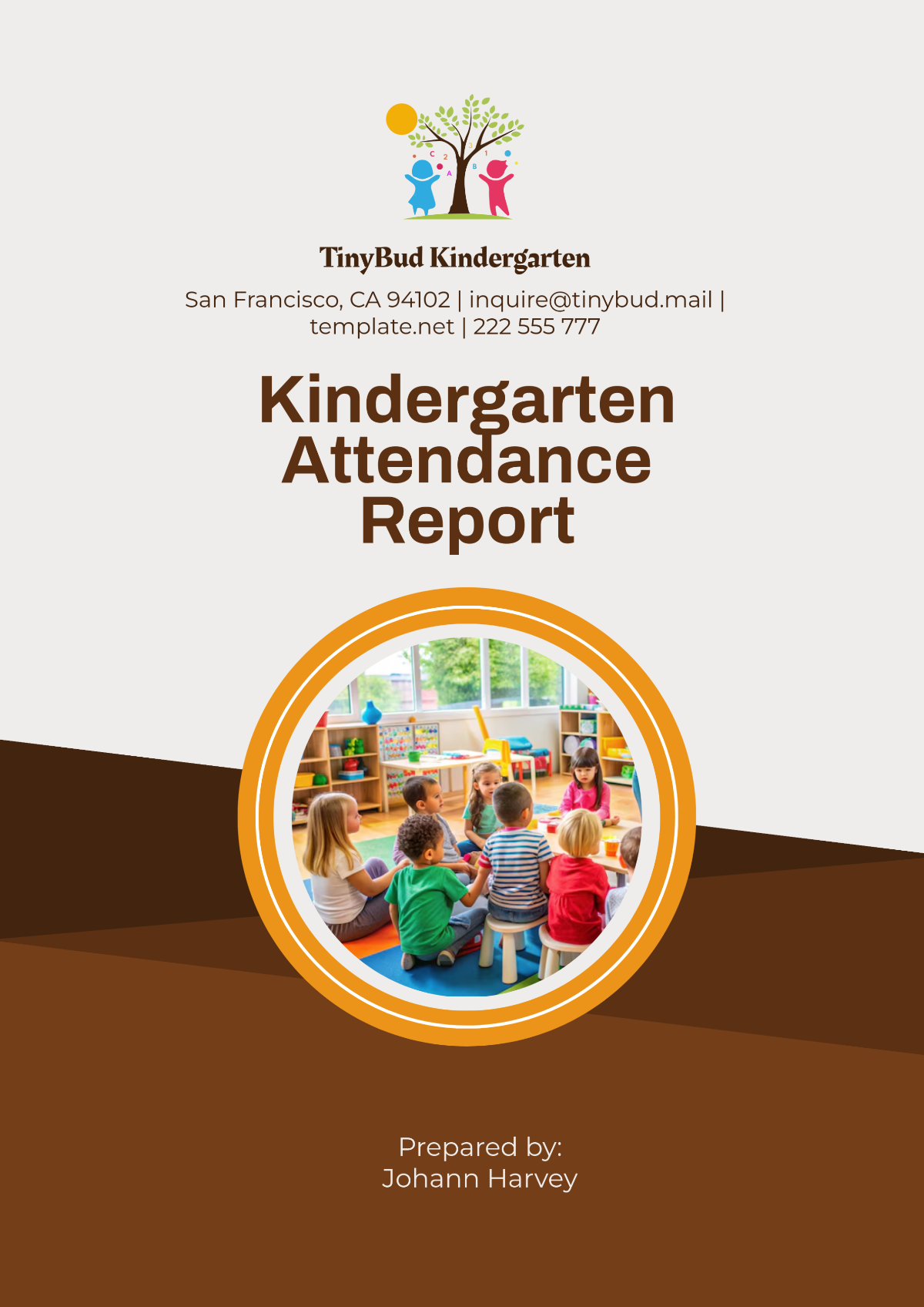 Kindergarten Attendance Report Template - Edit Online & Download