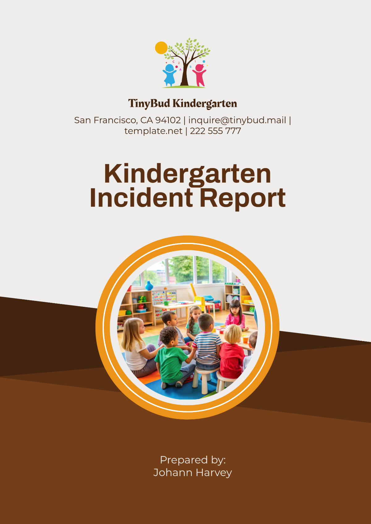 Kindergarten Incident Report Template - Edit Online & Download