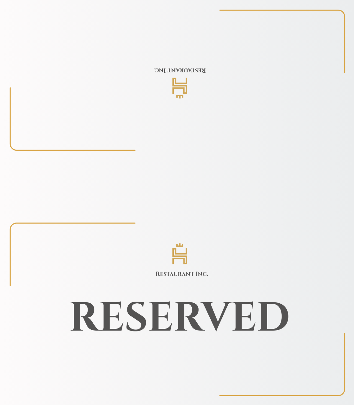 Restaurant Place Card Template - Edit Online & Download