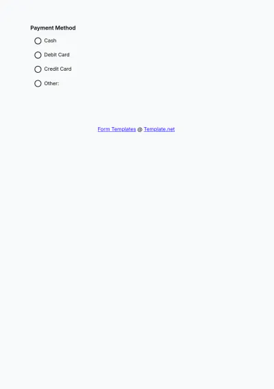 Free Retail Tracker Form Template to Edit Online