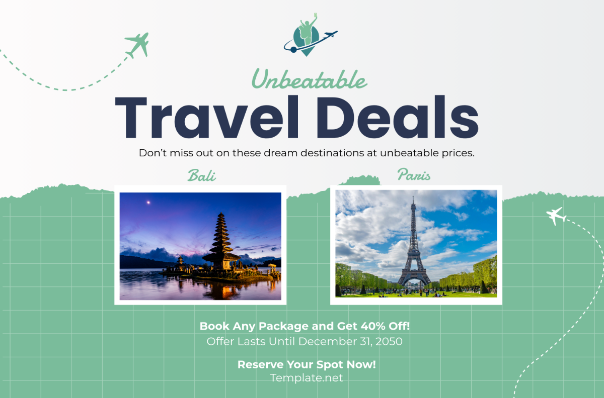 Tourism Banner Template - Edit Online & Download