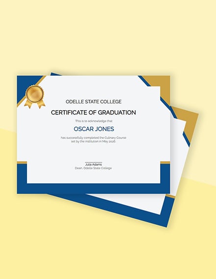 Preschool Graduation Certificate Template prntbl