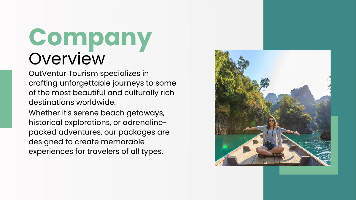 Free Tourism Presentation Template to Edit Online