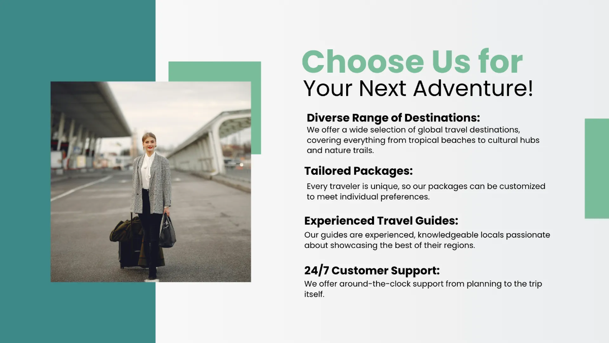 Free Tourism Presentation Template to Edit Online