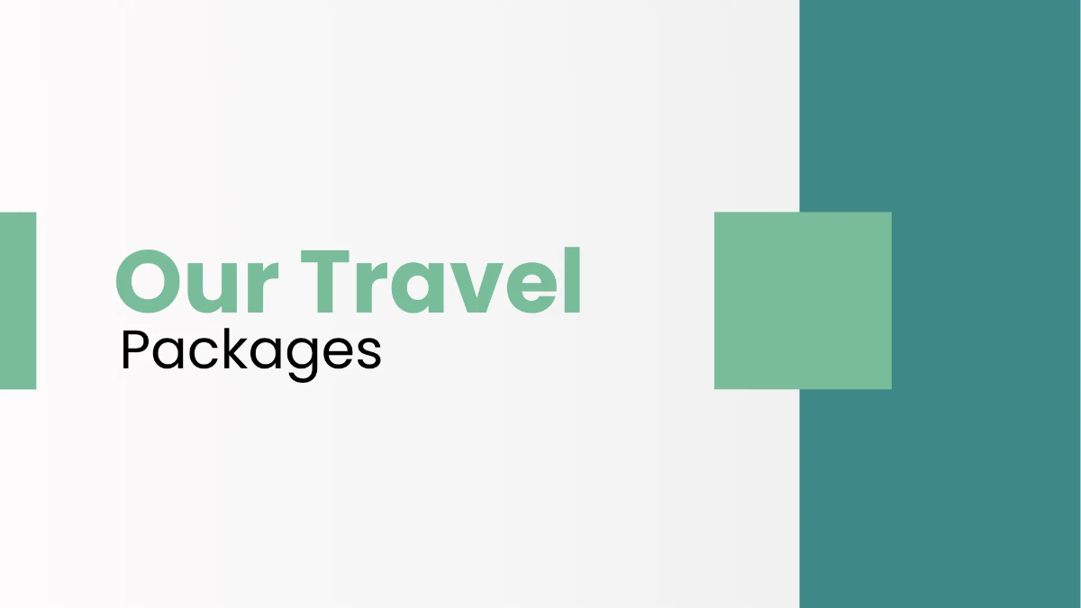 Free Tourism Presentation Template to Edit Online