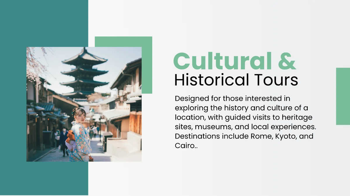 Free Tourism Presentation Template to Edit Online