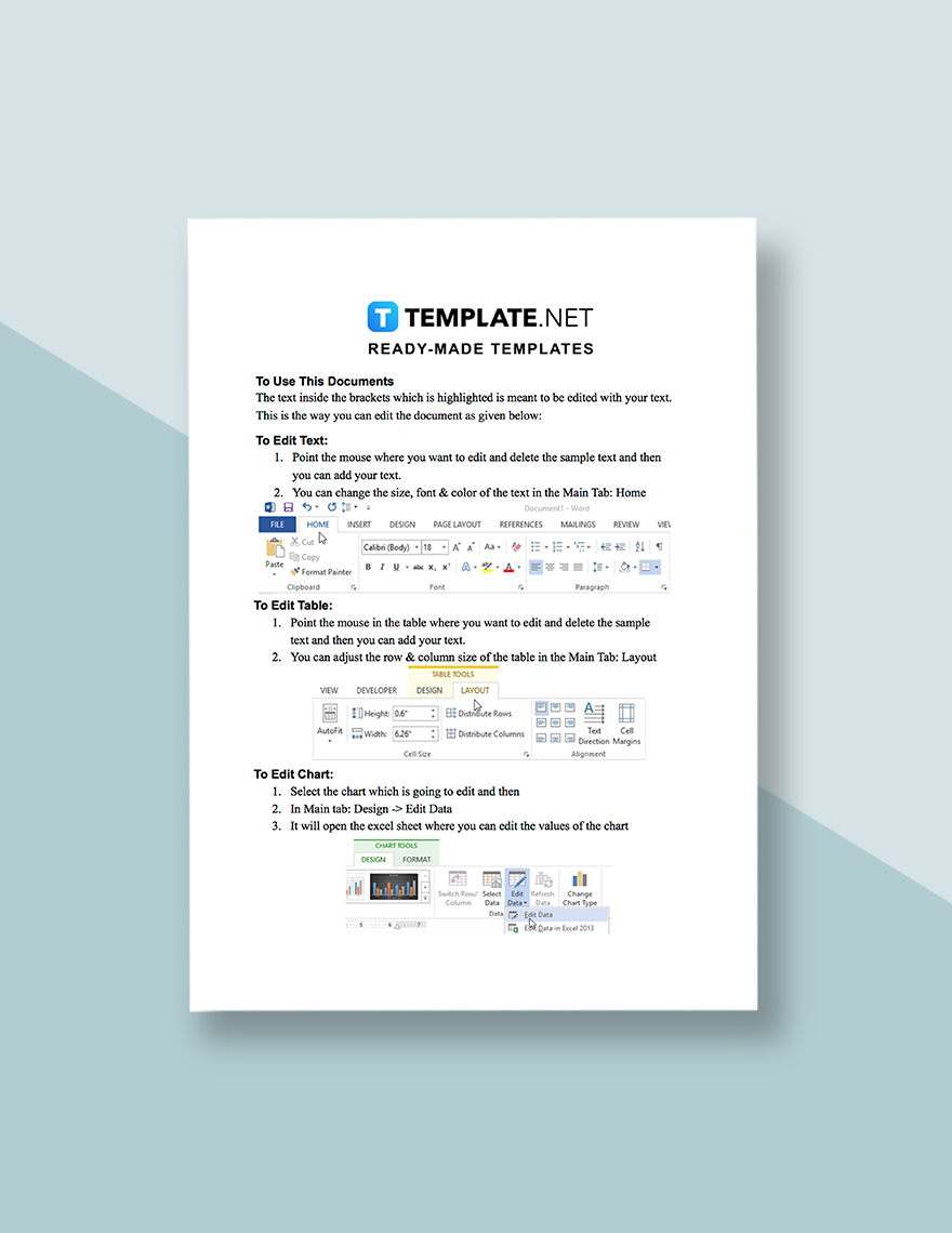Clickable Software License Notice Template