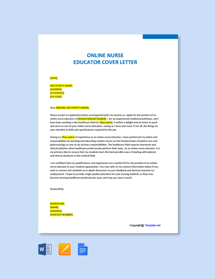 Childbirth Educator Cover Letter Template [Free PDF] - Google Docs ...