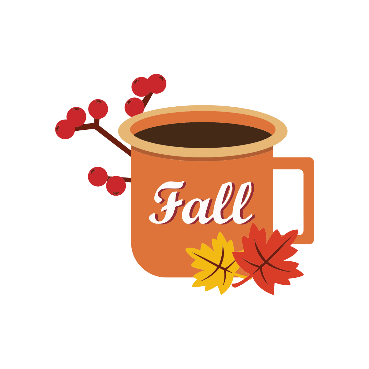 Cozy Fall Clipart  - Edit Online | Template.net