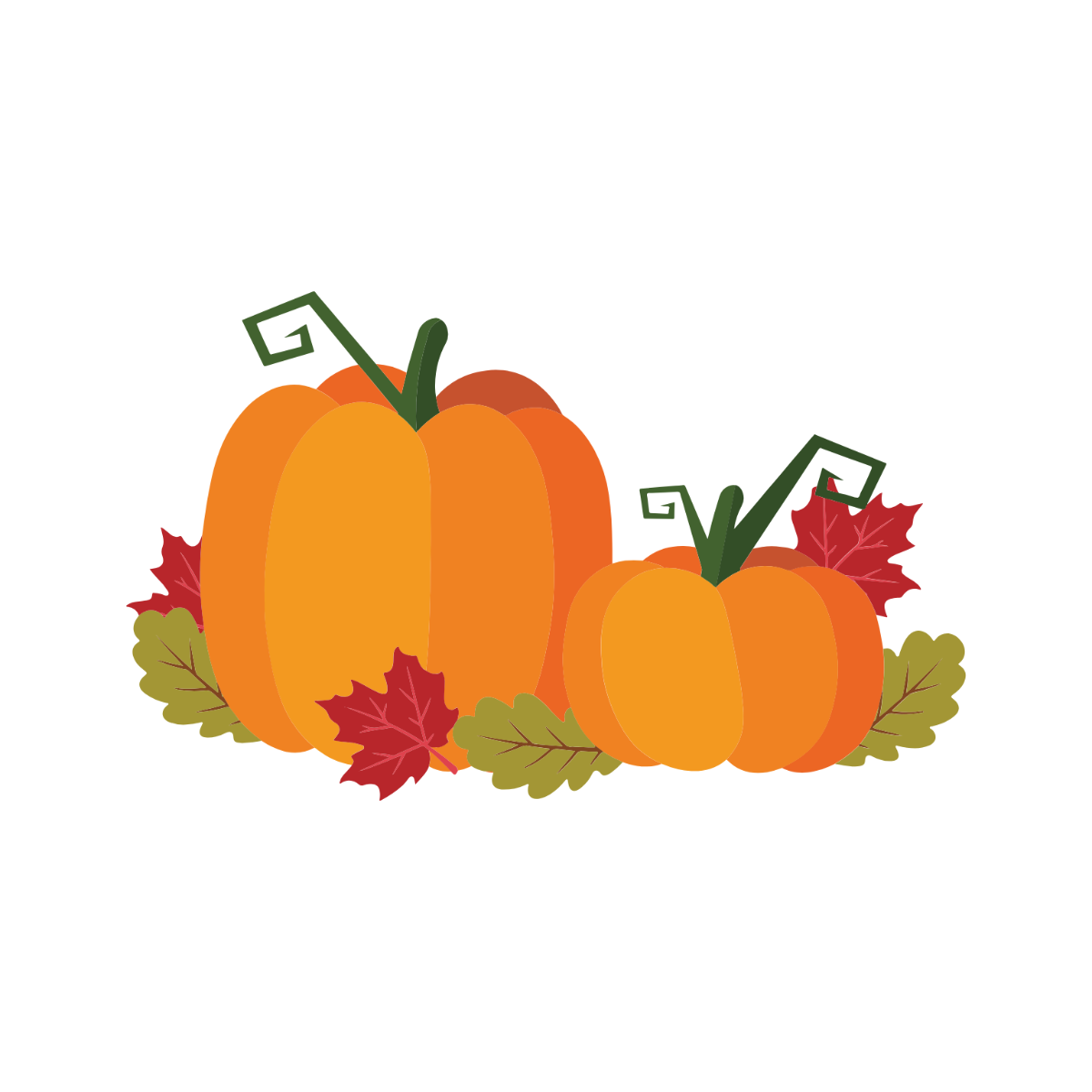 Illustrated Fall Clipart  - Edit Online | Template.net