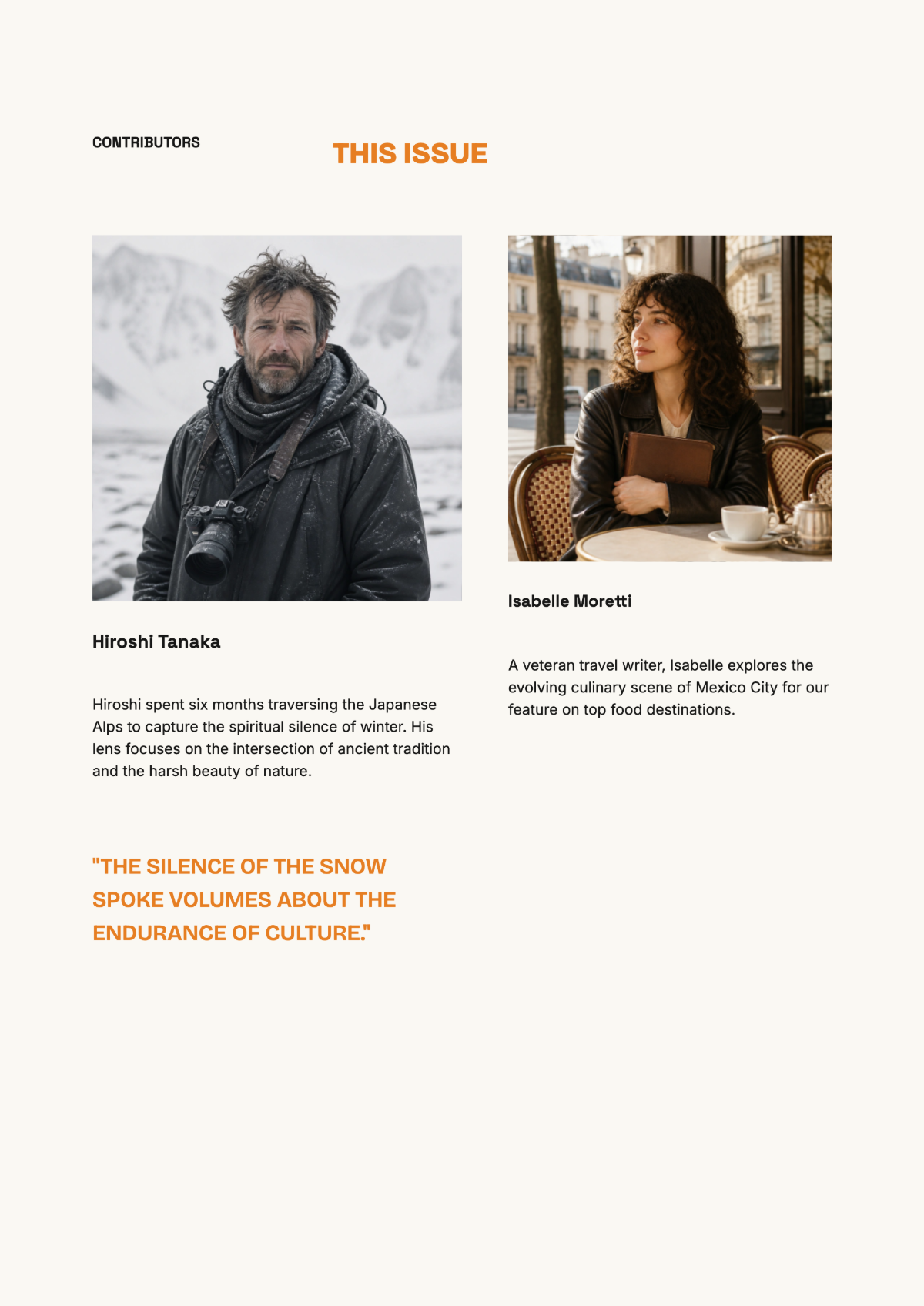 Free Magazine Template to Edit Online