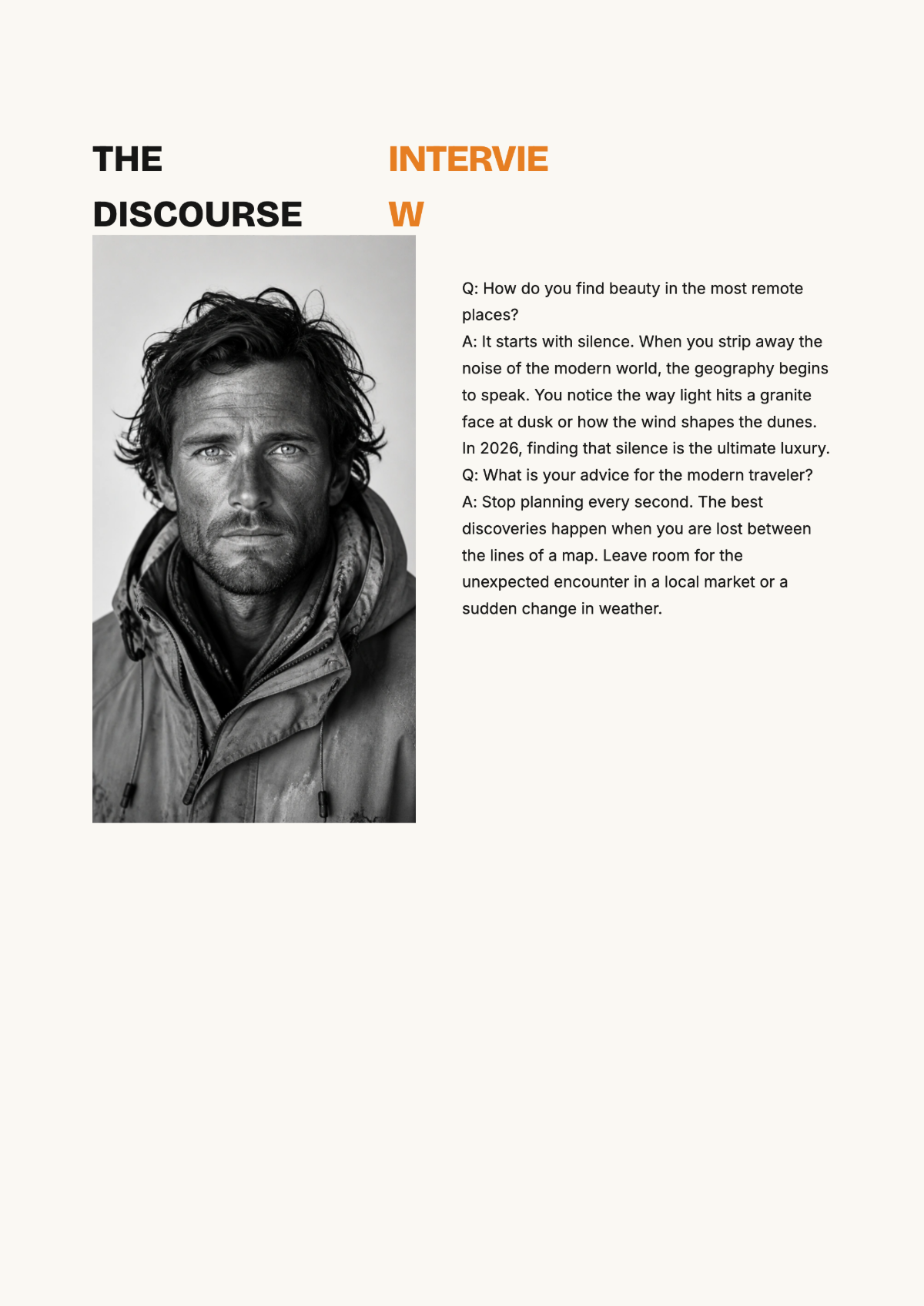 Free Magazine Template to Edit Online