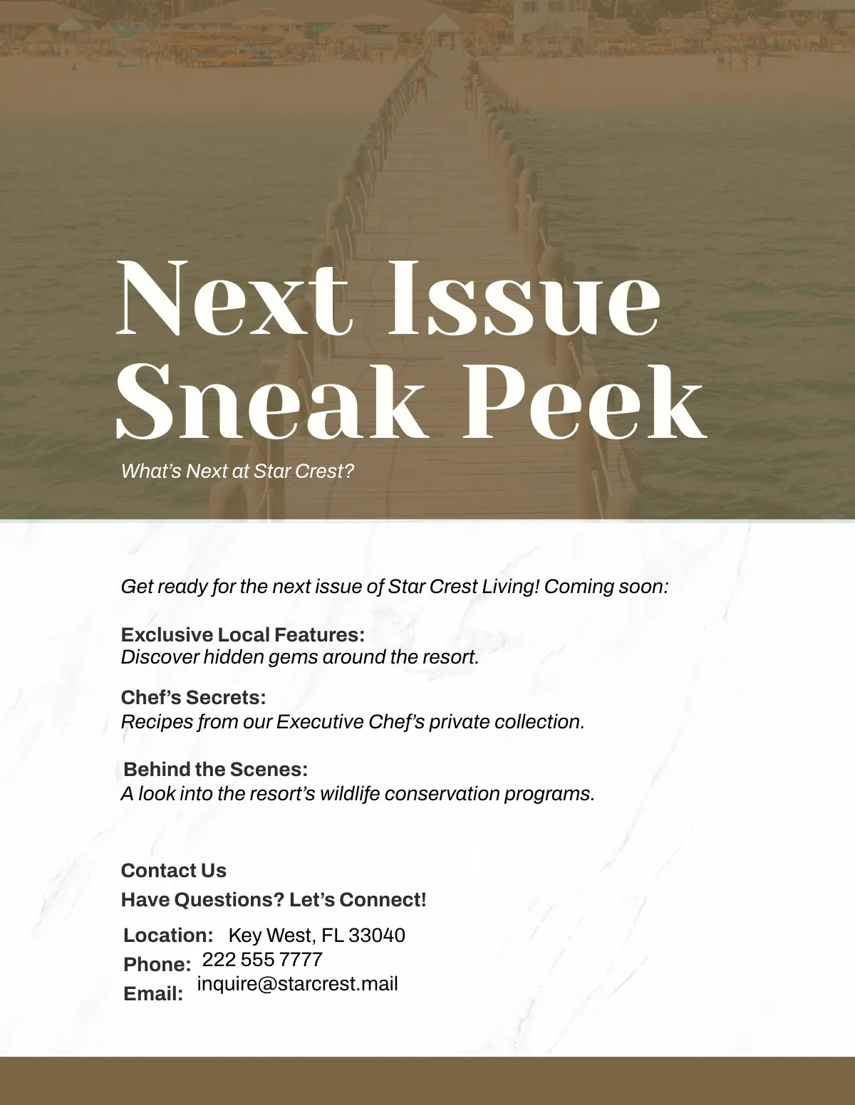 Free Magazine Template to Edit Online