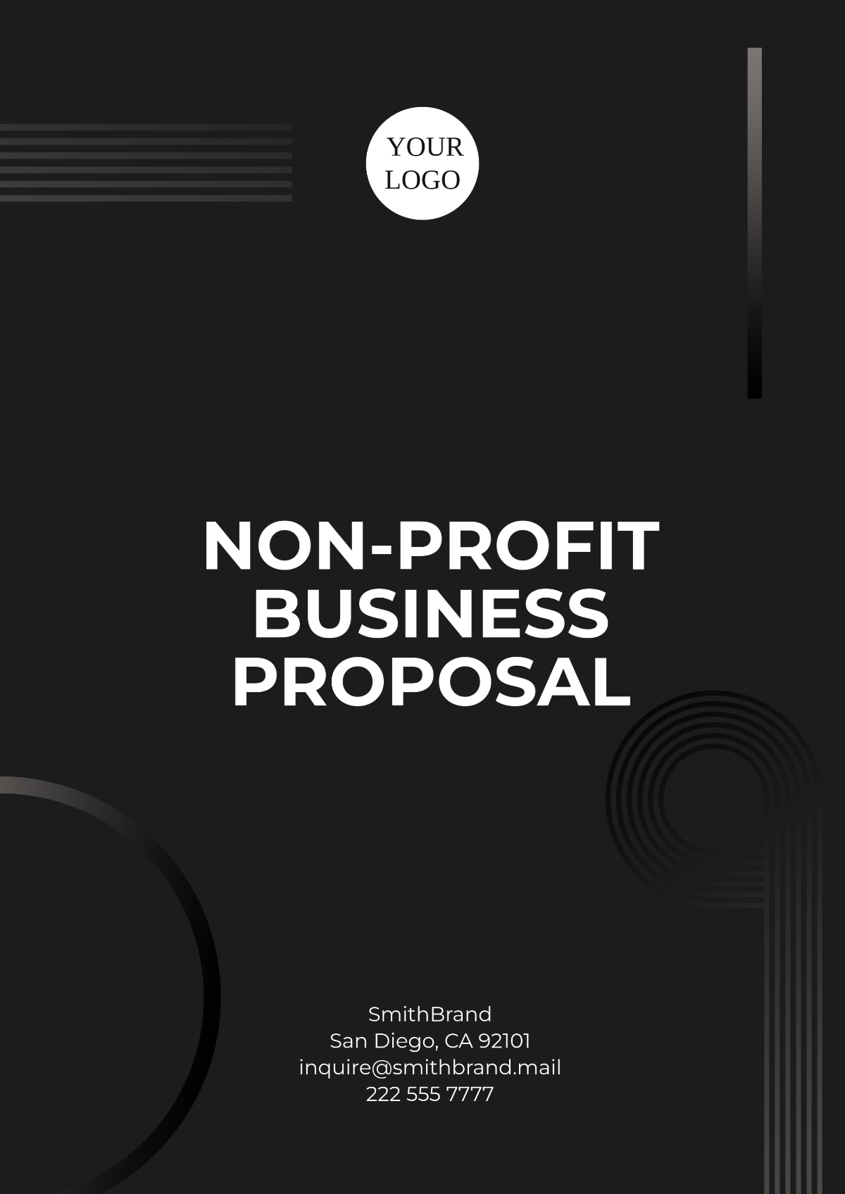 Non-Profit Business Proposal Template