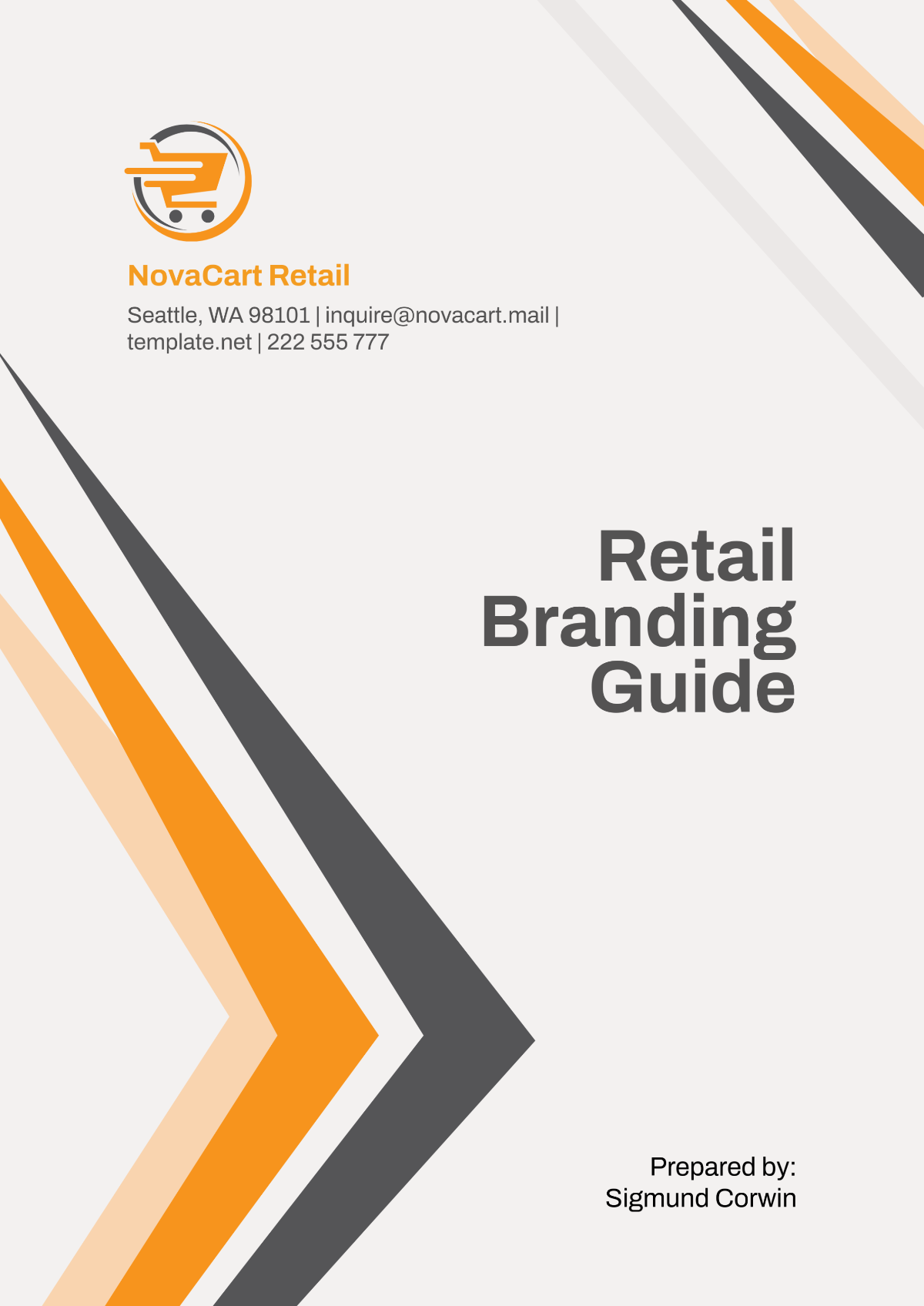 Retail Branding Guide Template - Edit Online & Download