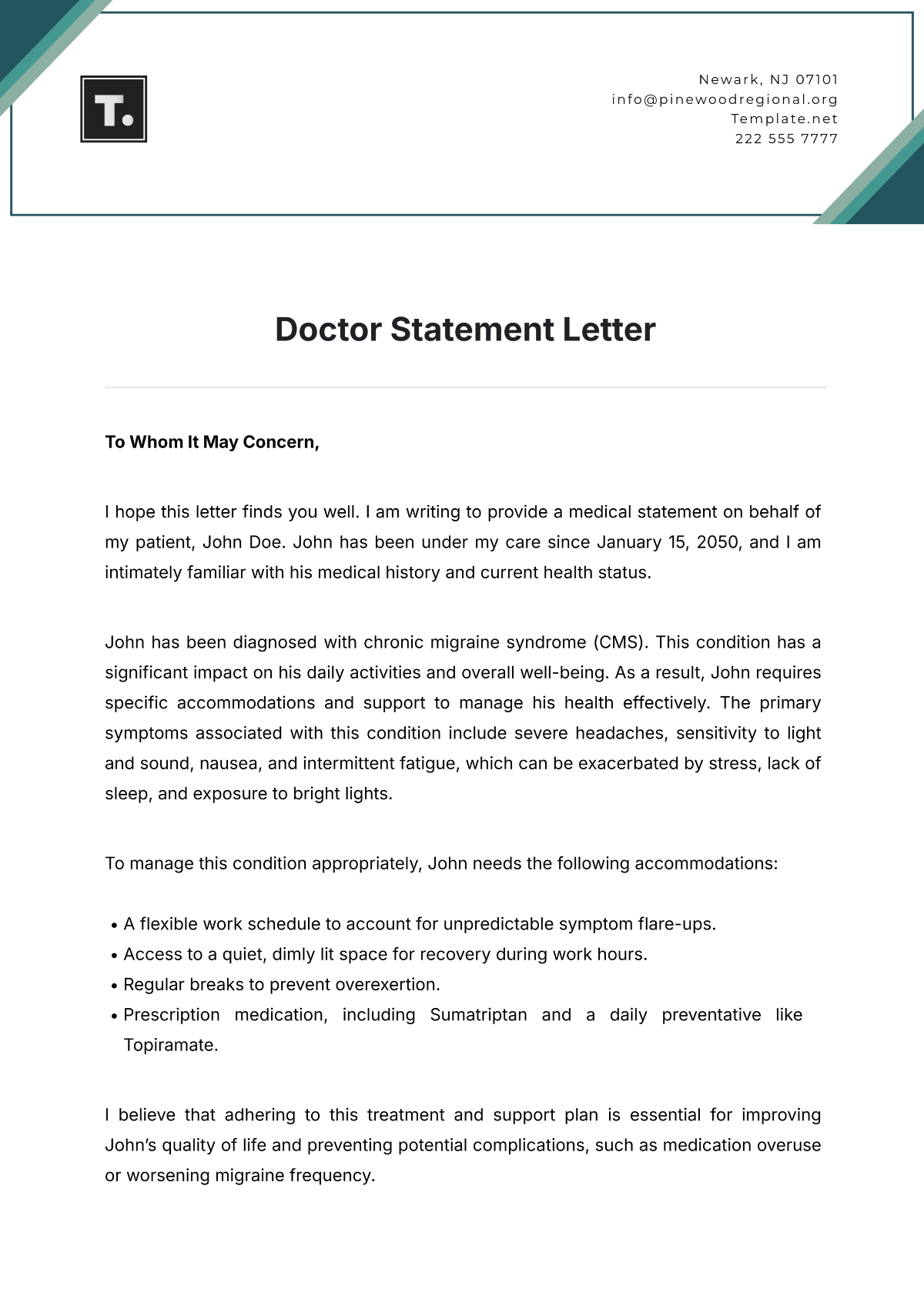 Page 14 FREE Letter Templates & Examples - Edit Online & Download ...