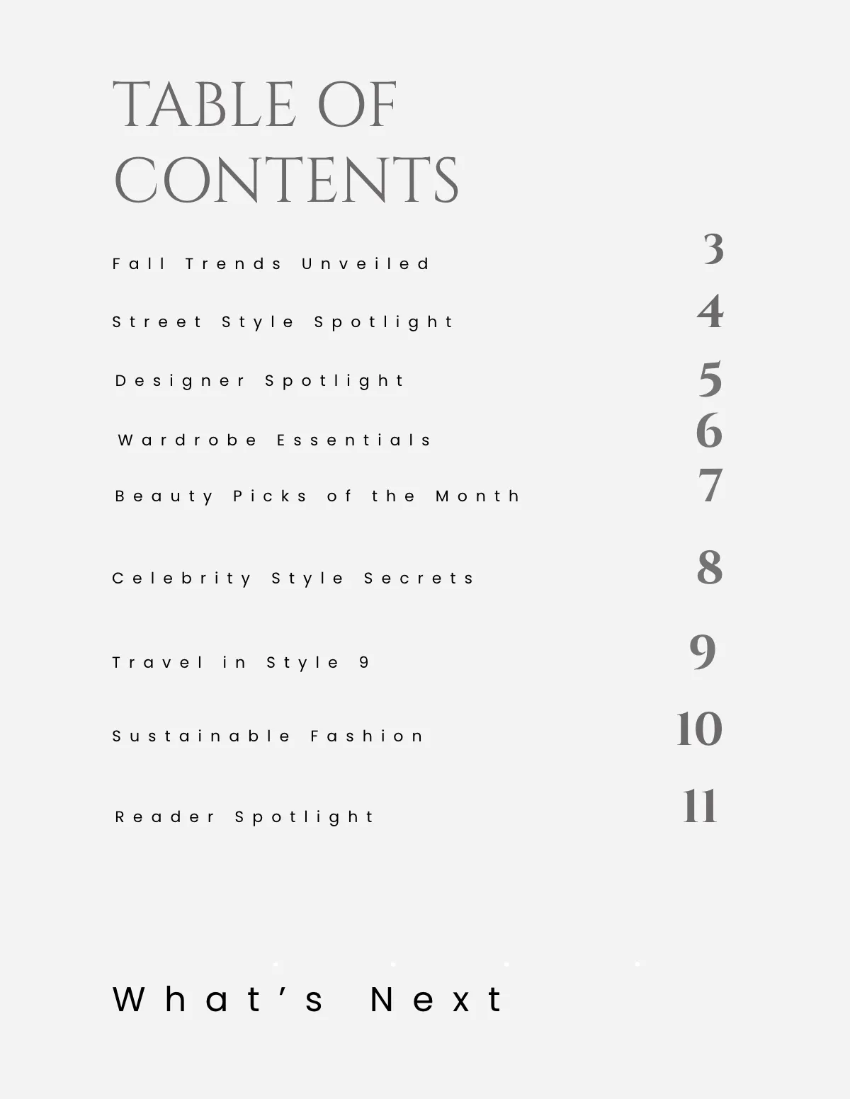 Free Fashion Magazine Template to Edit Online
