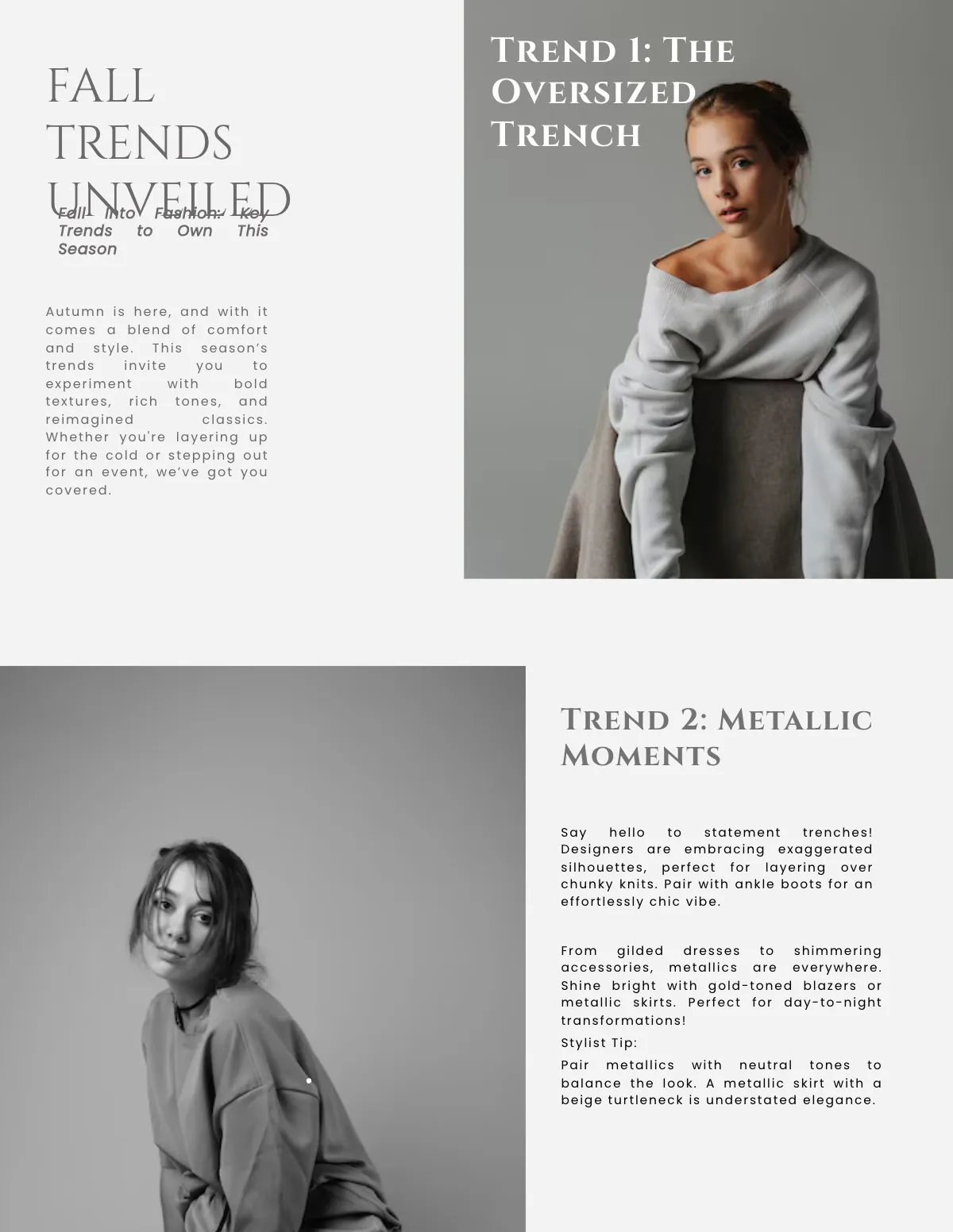 Free Fashion Magazine Template to Edit Online