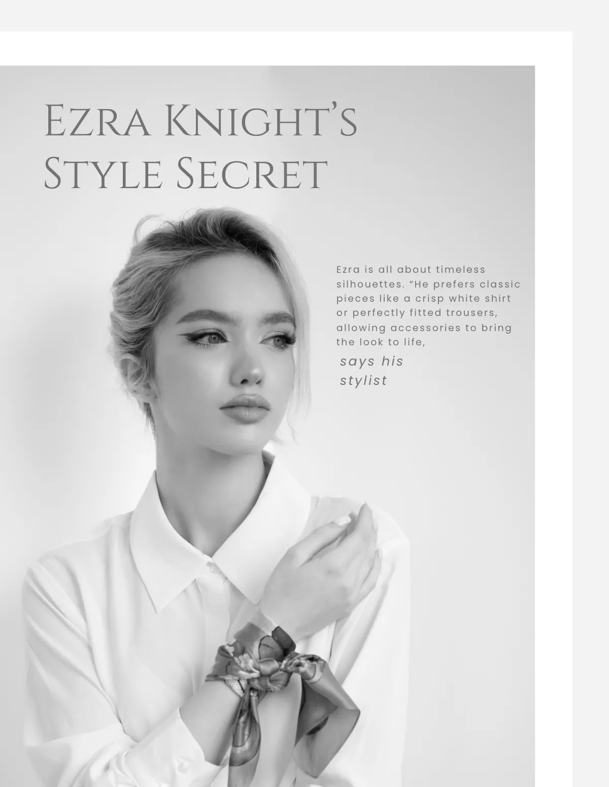 Free Fashion Magazine Template to Edit Online