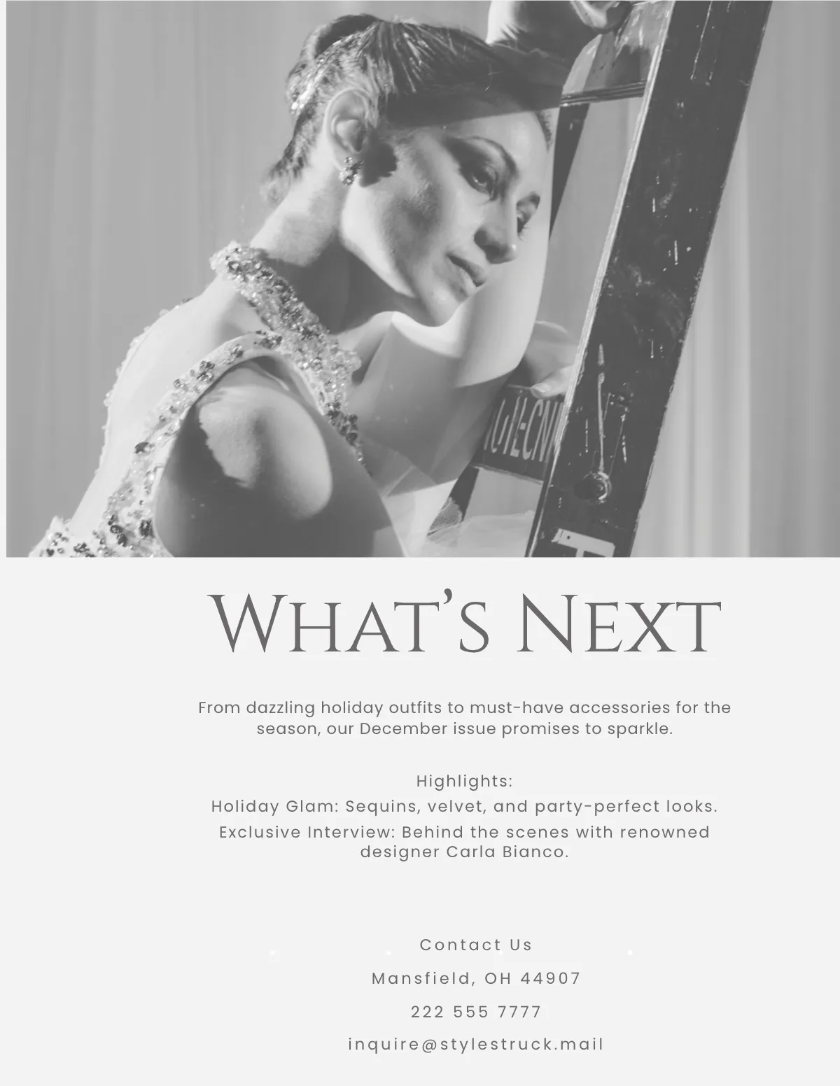 Free Fashion Magazine Template to Edit Online