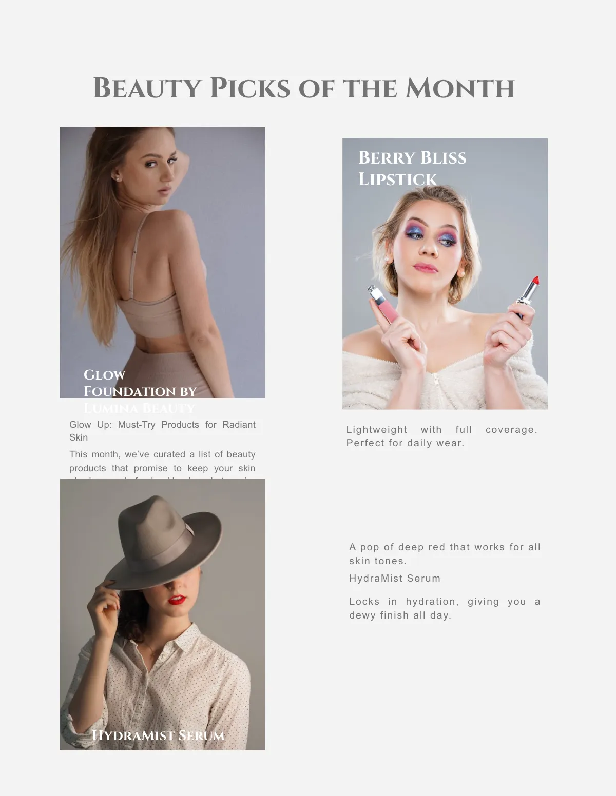 Free Fashion Magazine Template to Edit Online