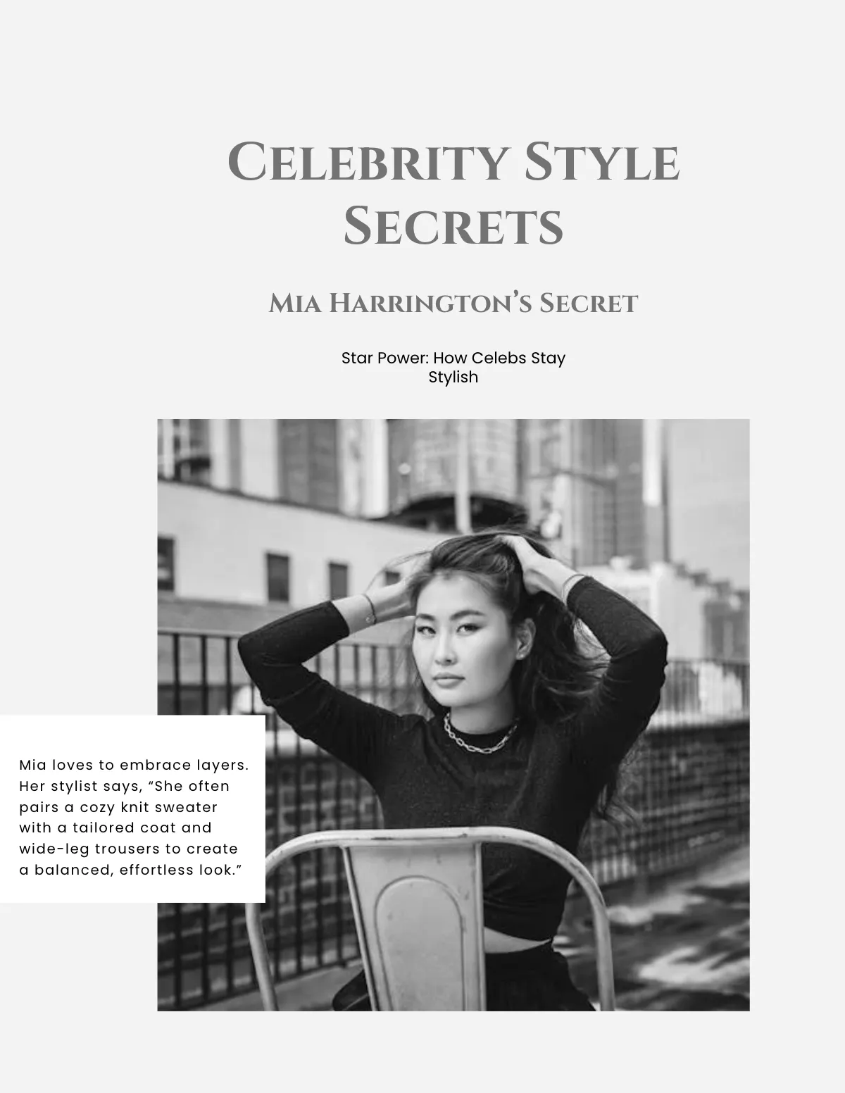 Free Fashion Magazine Template to Edit Online