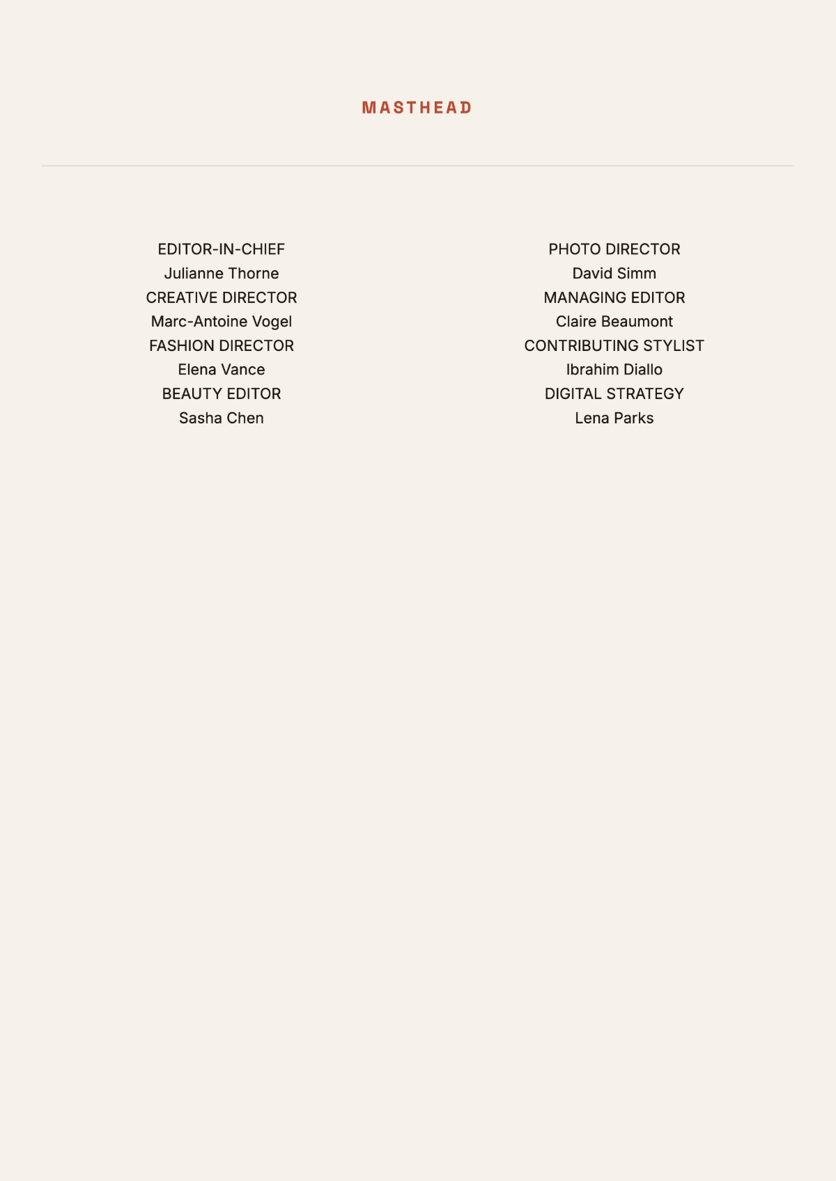 Free Fashion Magazine Template to Edit Online