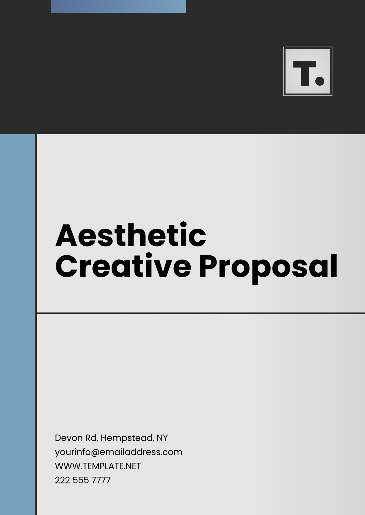 Aesthetic Creative Proposal Template - Edit Online & Download