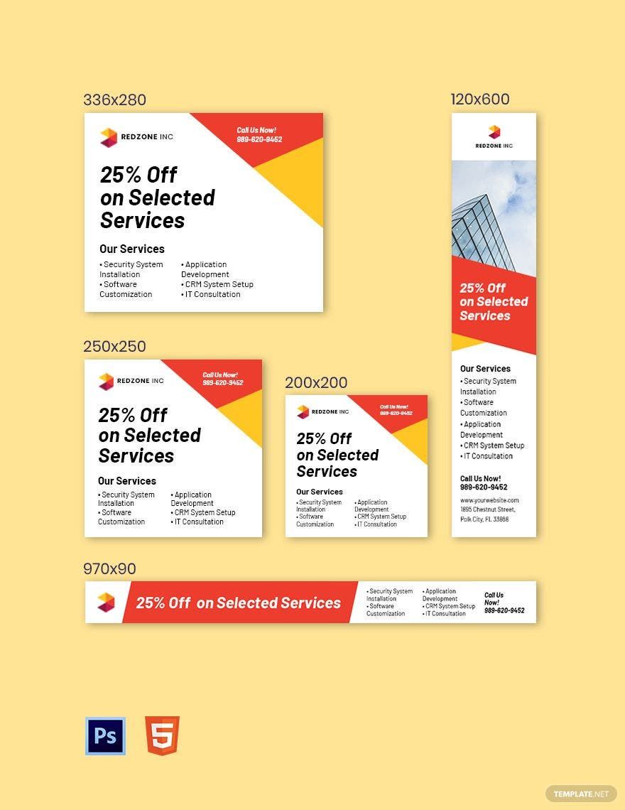 Software Agency AD Template