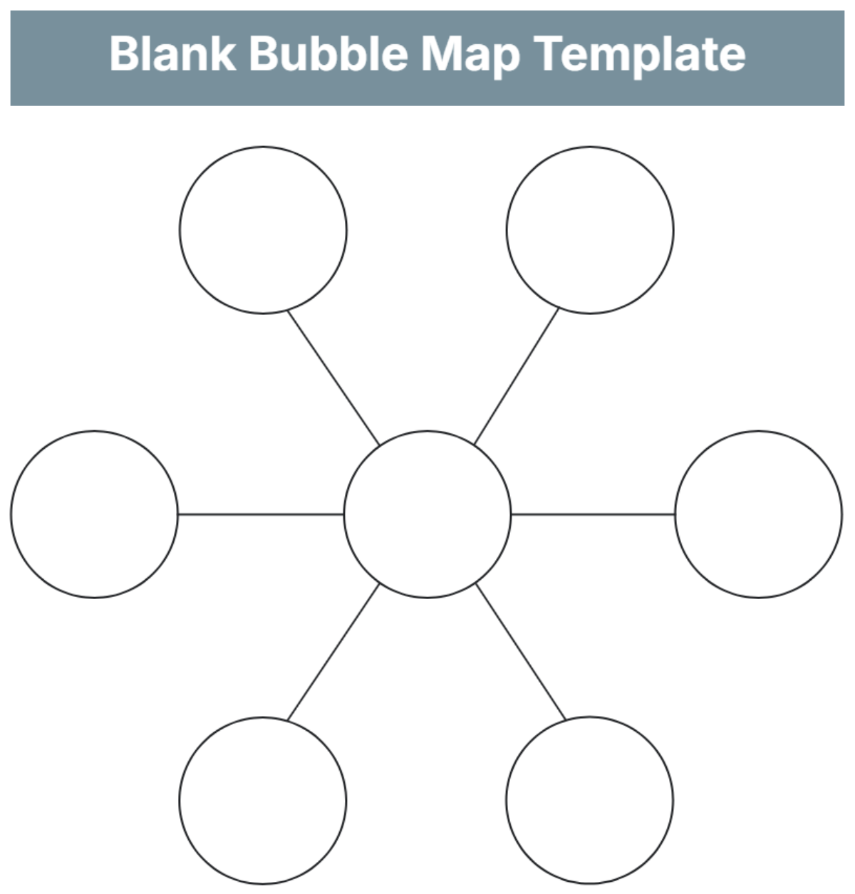 Blank Bubble Map Template - Edit Online & Download