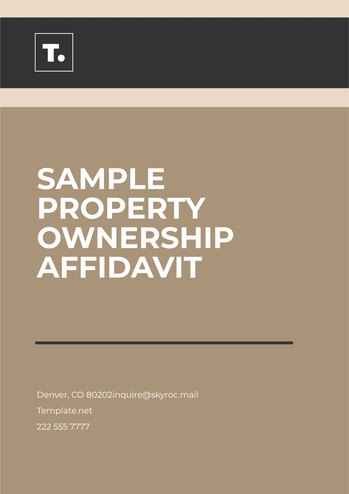 Free Sample Property Ownership Affidavit Template To Edit Online Free Sample Property Ownership Affidavit Template To Edit Online