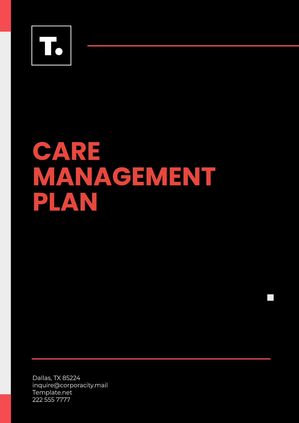 Care Management Plan Template - Edit Online & Download