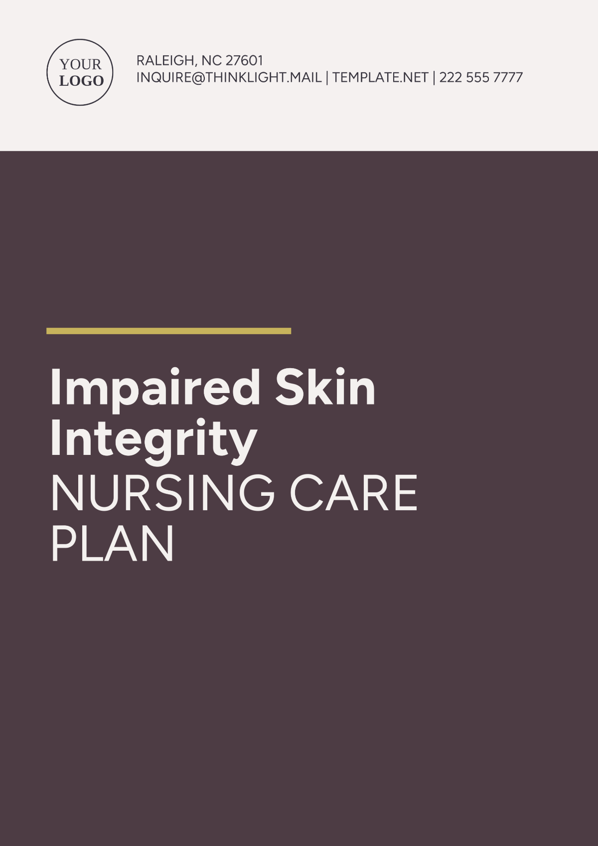 Impaired Skin Integrity Nursing Care Plan Template - Edit Online & Download