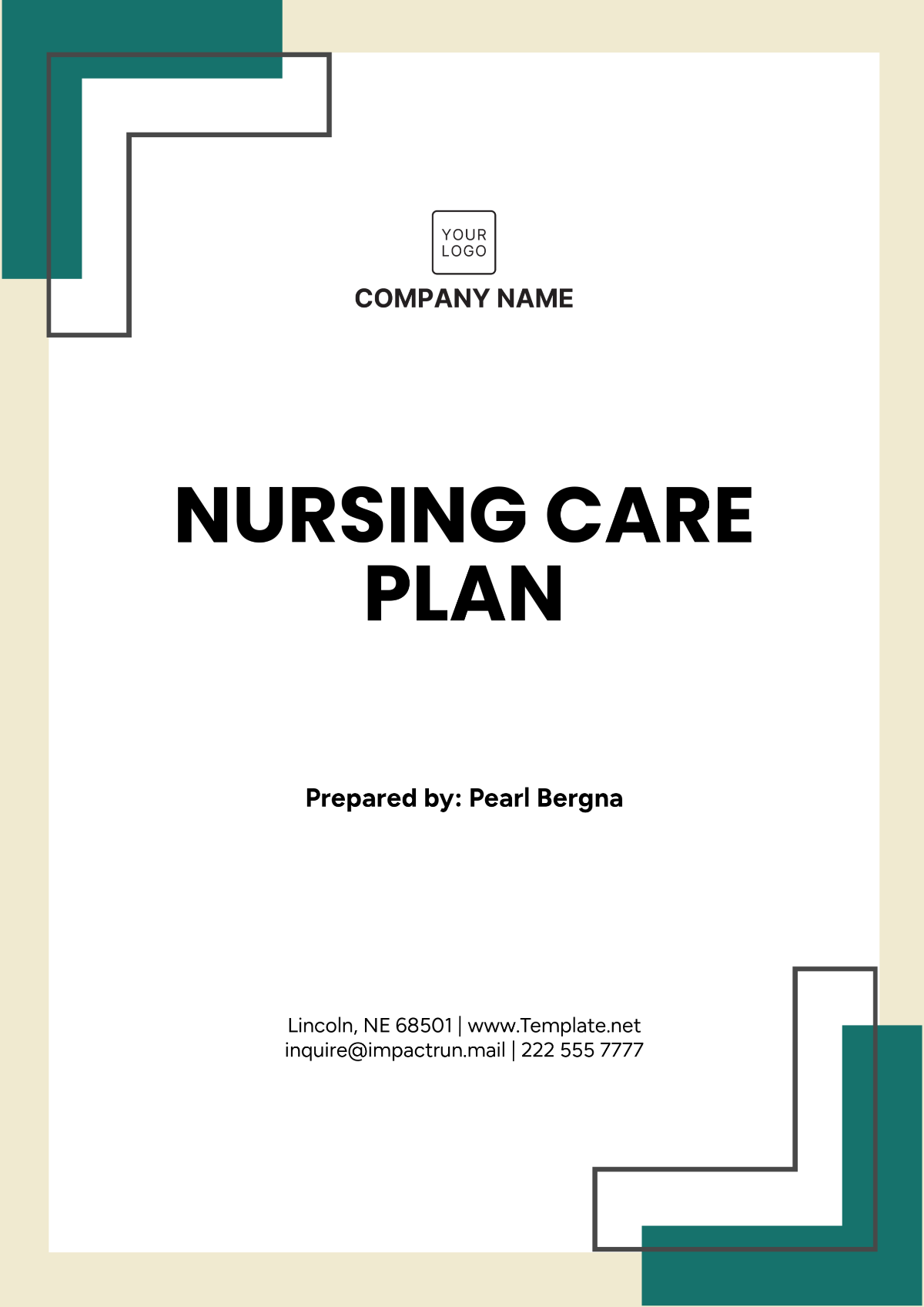 Printable Nursing Care Plan Template - Edit Online & Download