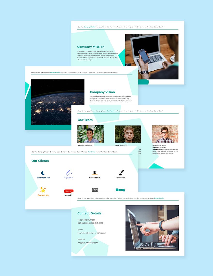 Technical Product Presentation Template